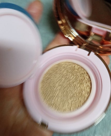 ピンクティーツリーカバープライマークッション/APLIN/クッションファンデーションを使ったクチコミ(3枚目)