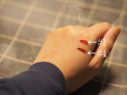 グラスティングウォーターティント/rom&nd/リップティントを使ったクチコミ(3枚目)