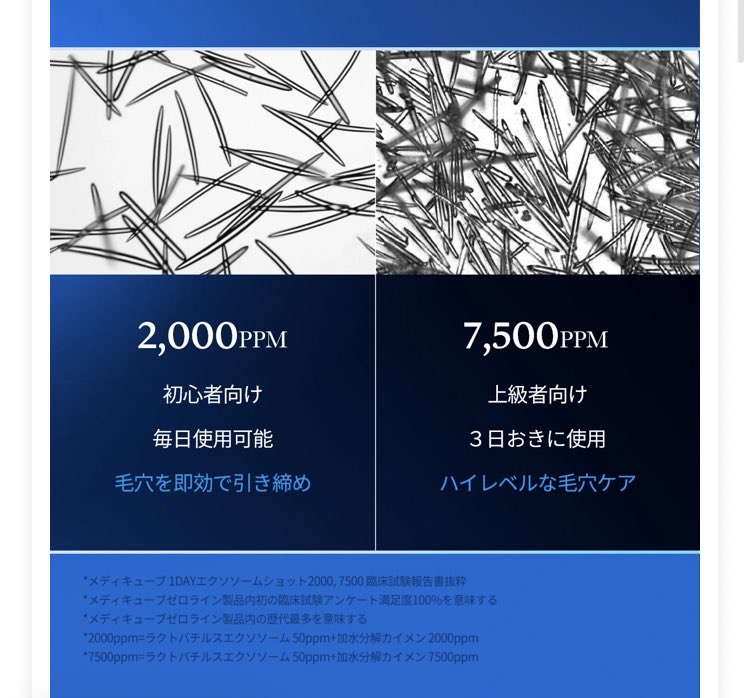 ゼロ1DAYエクソソームショット2000/MEDICUBE/美容液を使ったクチコミ（3枚目）