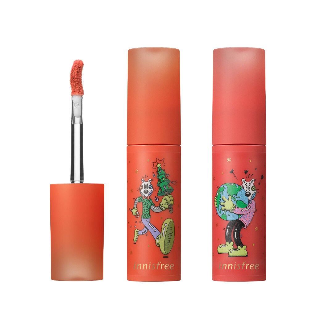 エアリー マットティント 2021 Green Holidays Edition innisfree