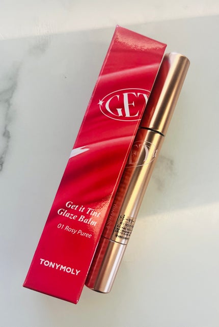 ゲットイットティントグレーズバーム/TONYMOLY/リップティントを使ったクチコミ(1枚目)