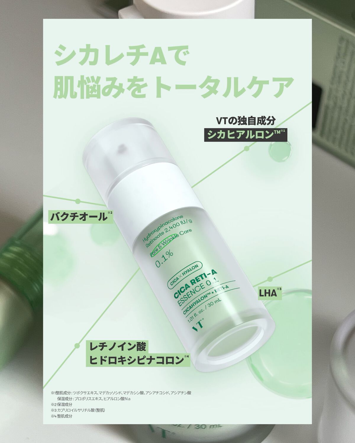 シカレチA エッセンス0.1/VT/美容液を使ったクチコミ(5枚目)