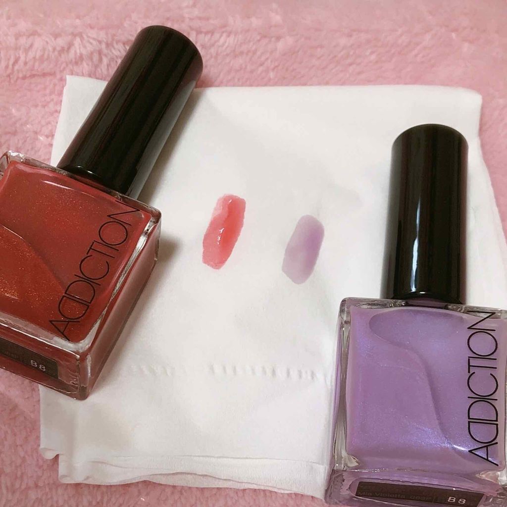 ザ ネイルポリッシュ 063 Mia Violetta★限定色/ADDICTION/マニキュアを使ったクチコミ（2枚目）