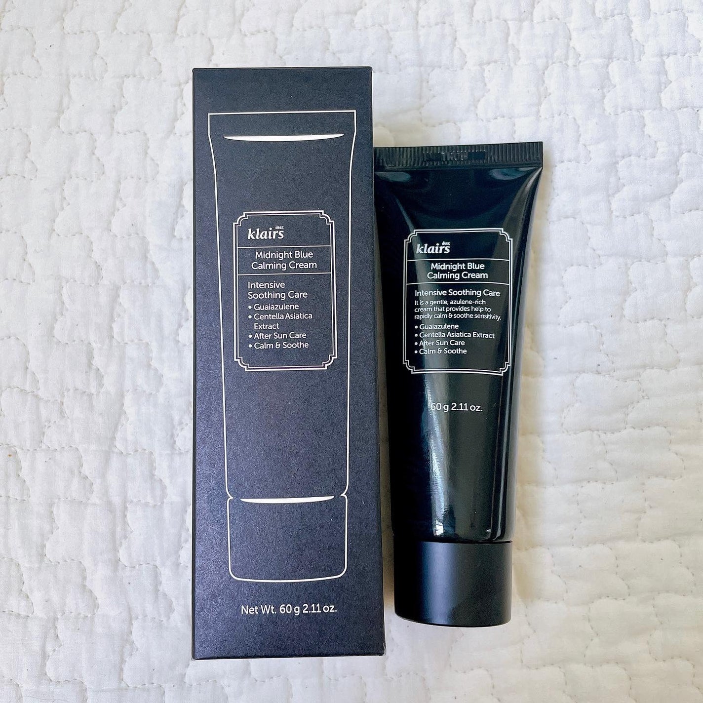 ミッドナイトブルーカーミングクリーム/Klairs/フェイスクリームを使ったクチコミ(1枚目)