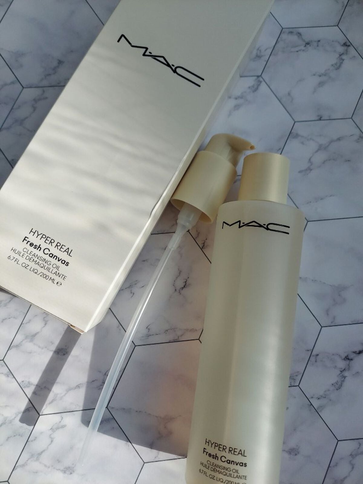 ハイパー リアル フレッシュ キャンバス クレンジング オイル/M・A・C/オイルクレンジングを使ったクチコミ(3枚目)