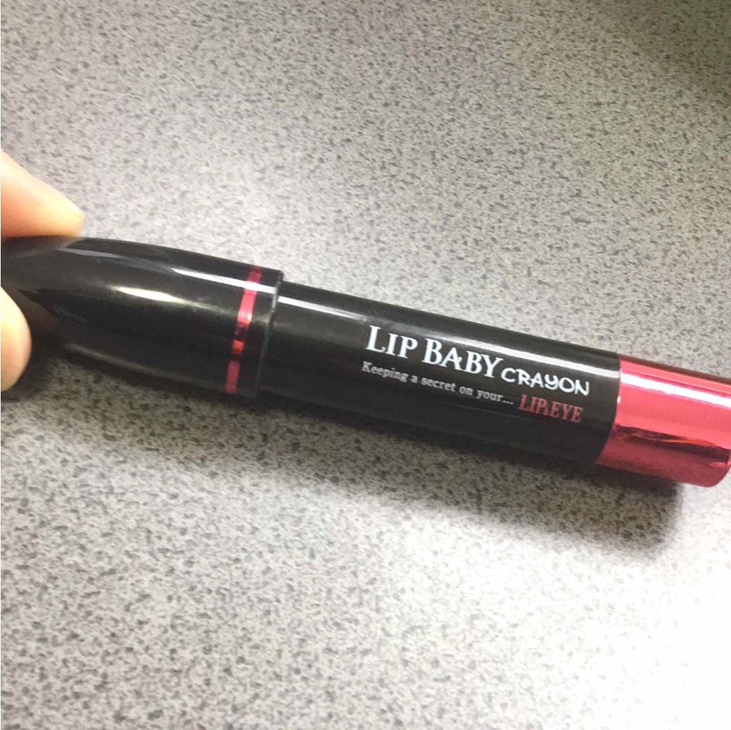 リップベビークレヨン リップ＆アイ/メンソレータム/口紅を使ったクチコミ（1枚目）