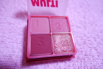 マルチキューブ/i’m meme/アイシャドウパレットを使ったクチコミ(3枚目)