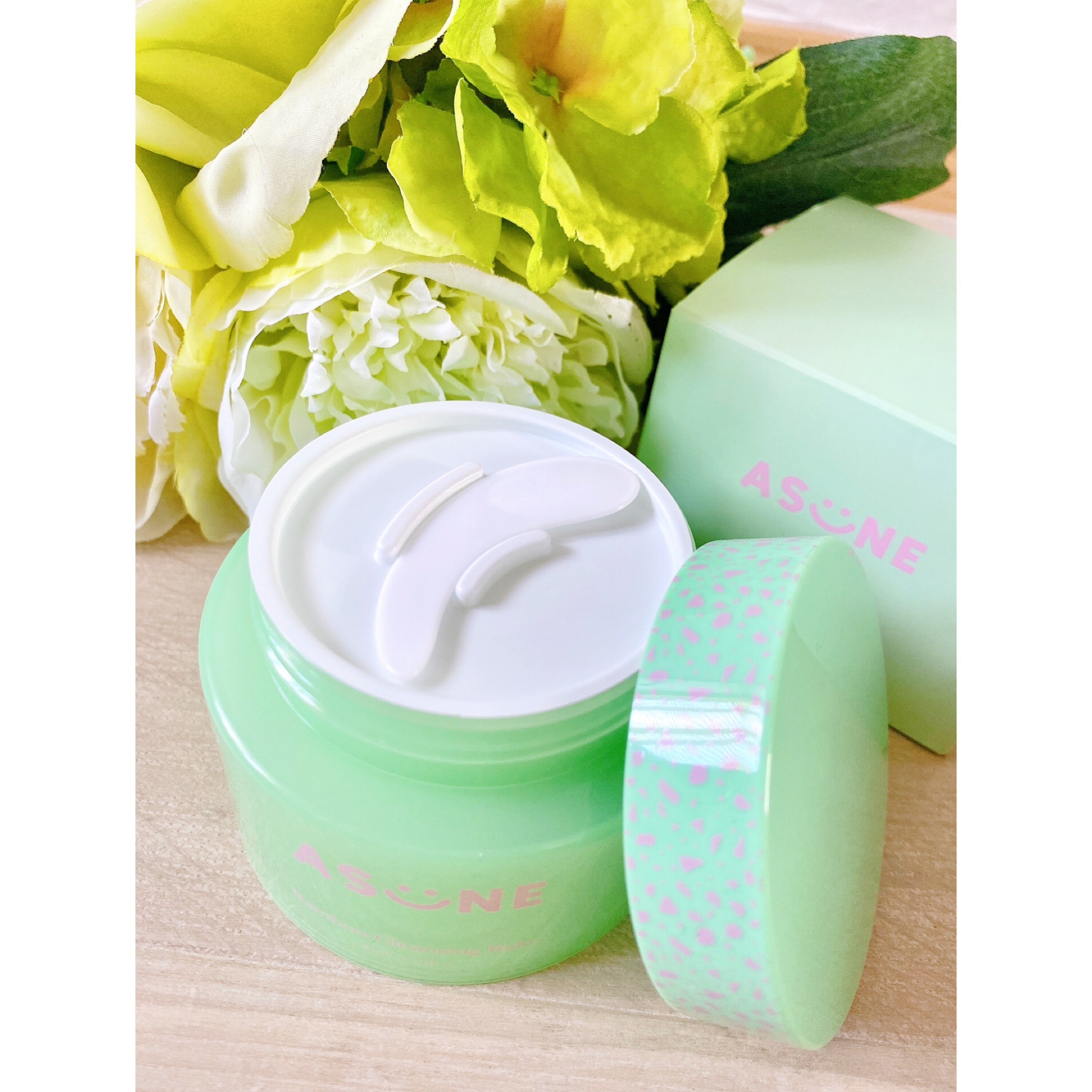 バンブークレンジングバーム/ASUNE /クレンジングバームを使ったクチコミ（2枚目）