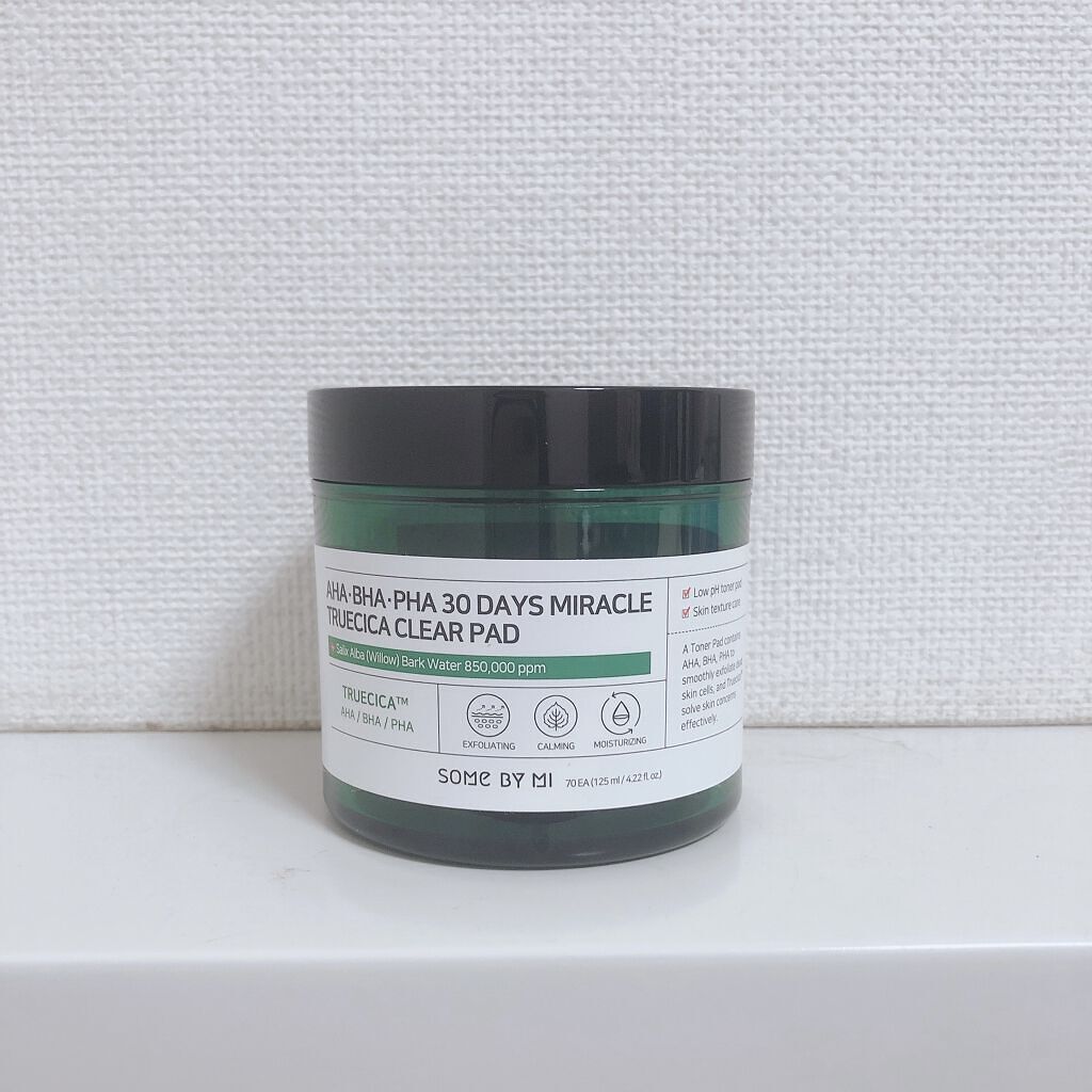 AHA·BHA·PHA 30デイズミラクルクリアパッド/SOME BY MI/トナーパッドを使ったクチコミ（1枚目）