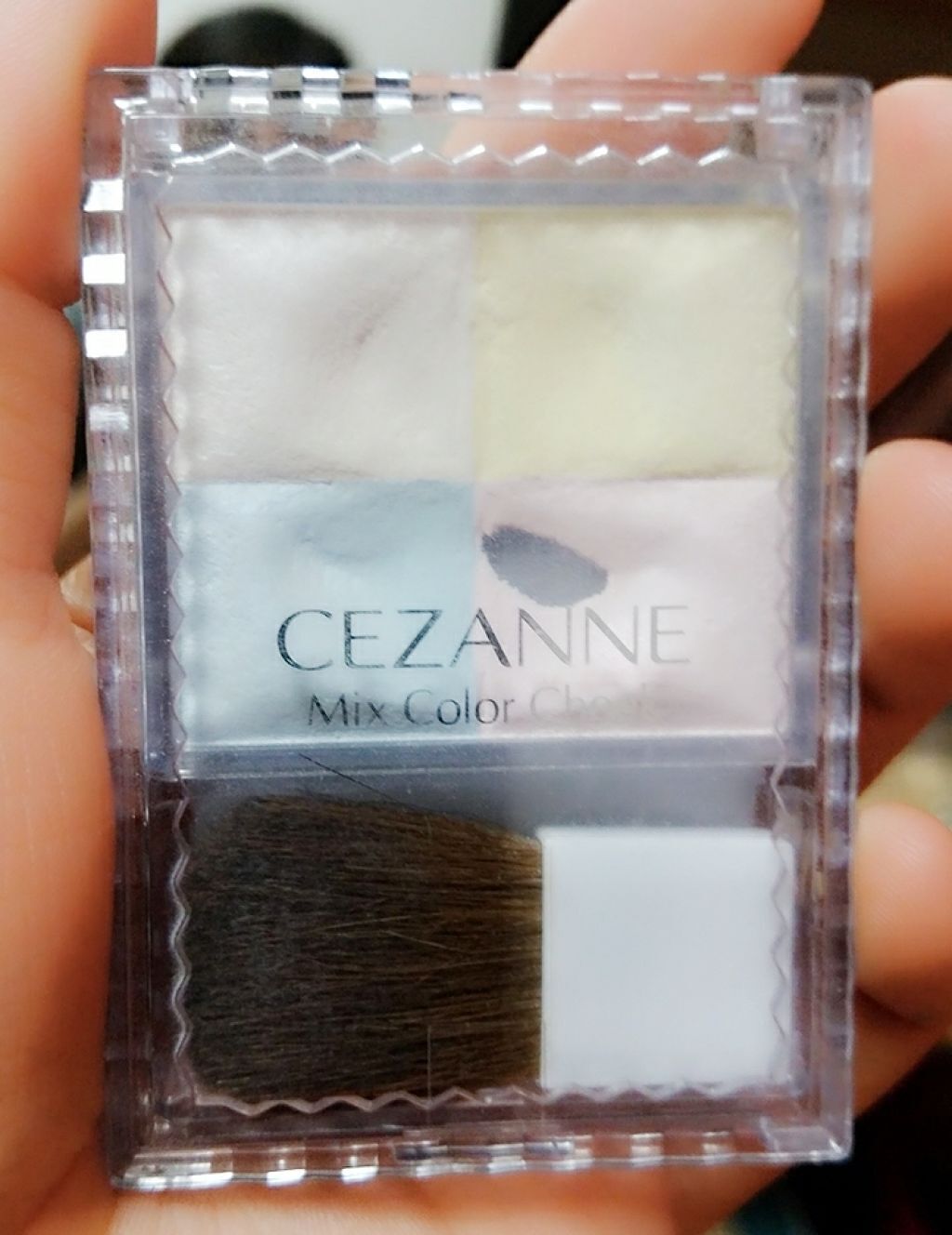ミックスカラーチーク/CEZANNE/パウダーチークを使ったクチコミ(3枚目)