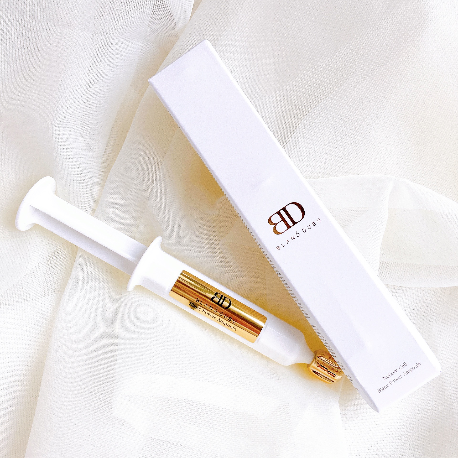 [ブランドゥブ] ヌボンセル ブランパワーアンプル/BLANC DUBU/美容液を使ったクチコミ（2枚目）