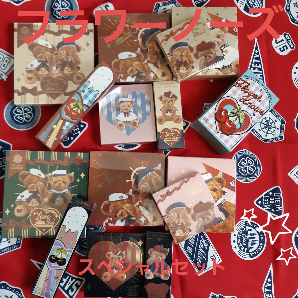 Flowerknows LoveBear ハイライト&シェーティングパレット/FlowerKnows/プレストパウダーを使ったクチコミ(1枚目)