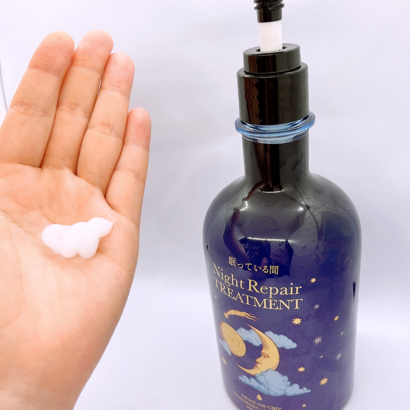 眠っている間 ナイトリペアシャンプー&トリートメント/エラスチン/シャンプー・コンディショナーを使ったクチコミ(4枚目)