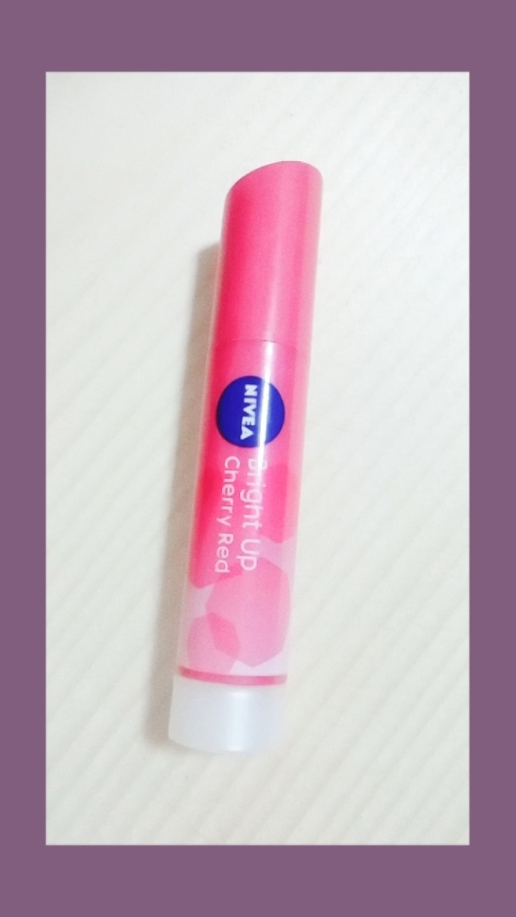 モイストピュアカラーリップ/ニベア/リップクリームを使ったクチコミ（2枚目）