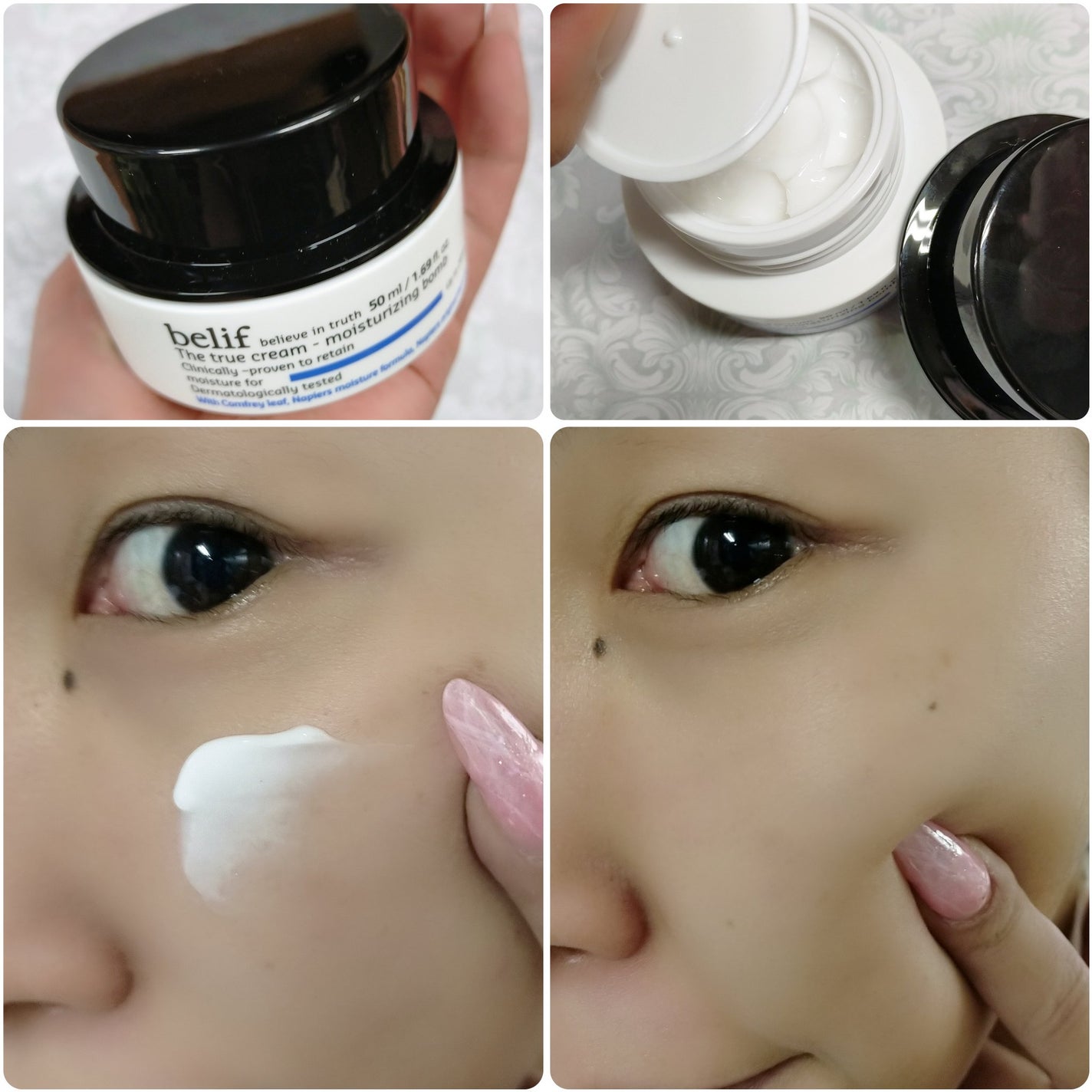 ザ トゥルー モイスチャライジング クリーム/belif/フェイスクリームを使ったクチコミ(4枚目)