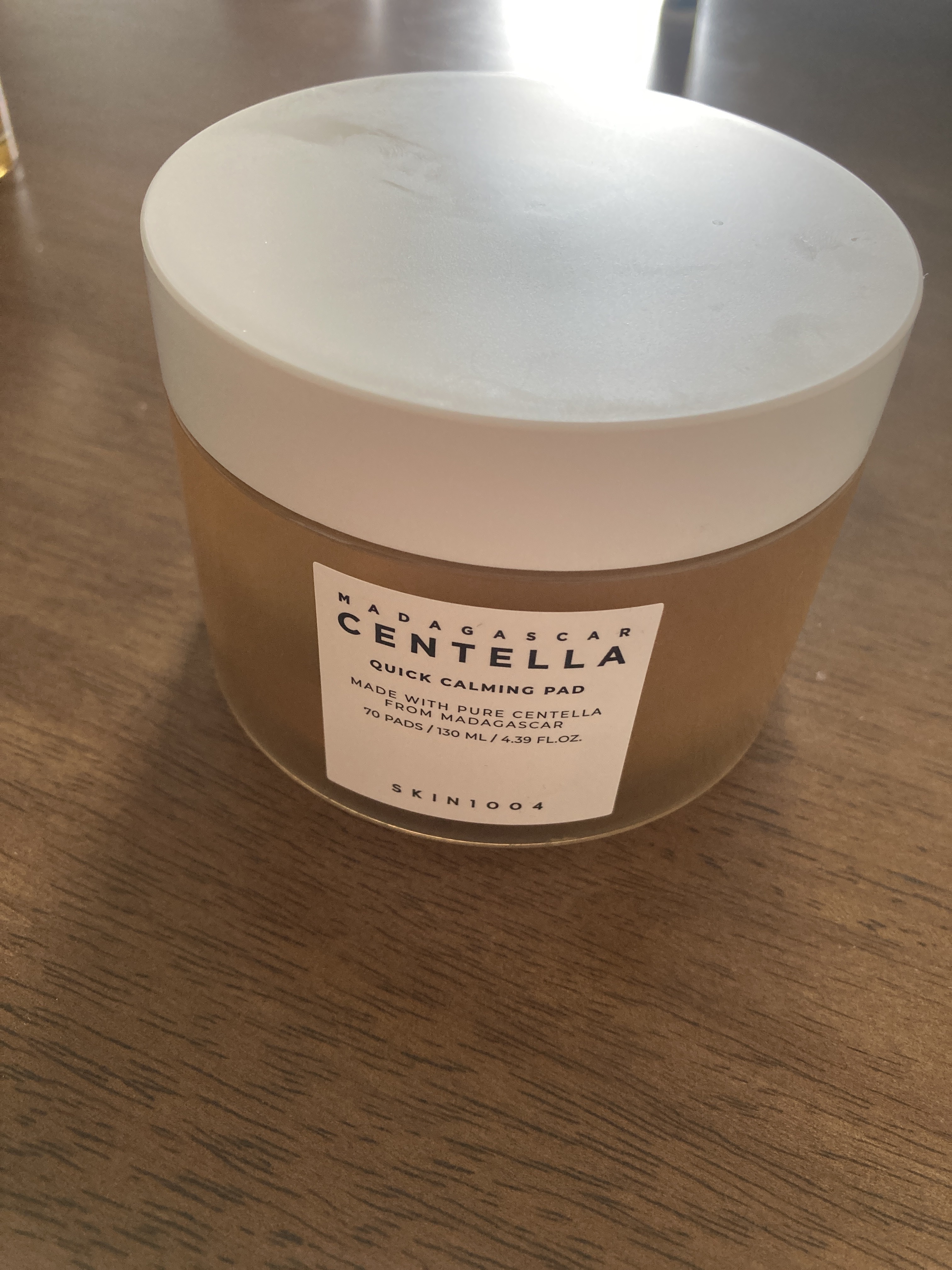 センテラ クイックカーミングパッド/SKIN1004/トナーパッドを使ったクチコミ（2枚目）