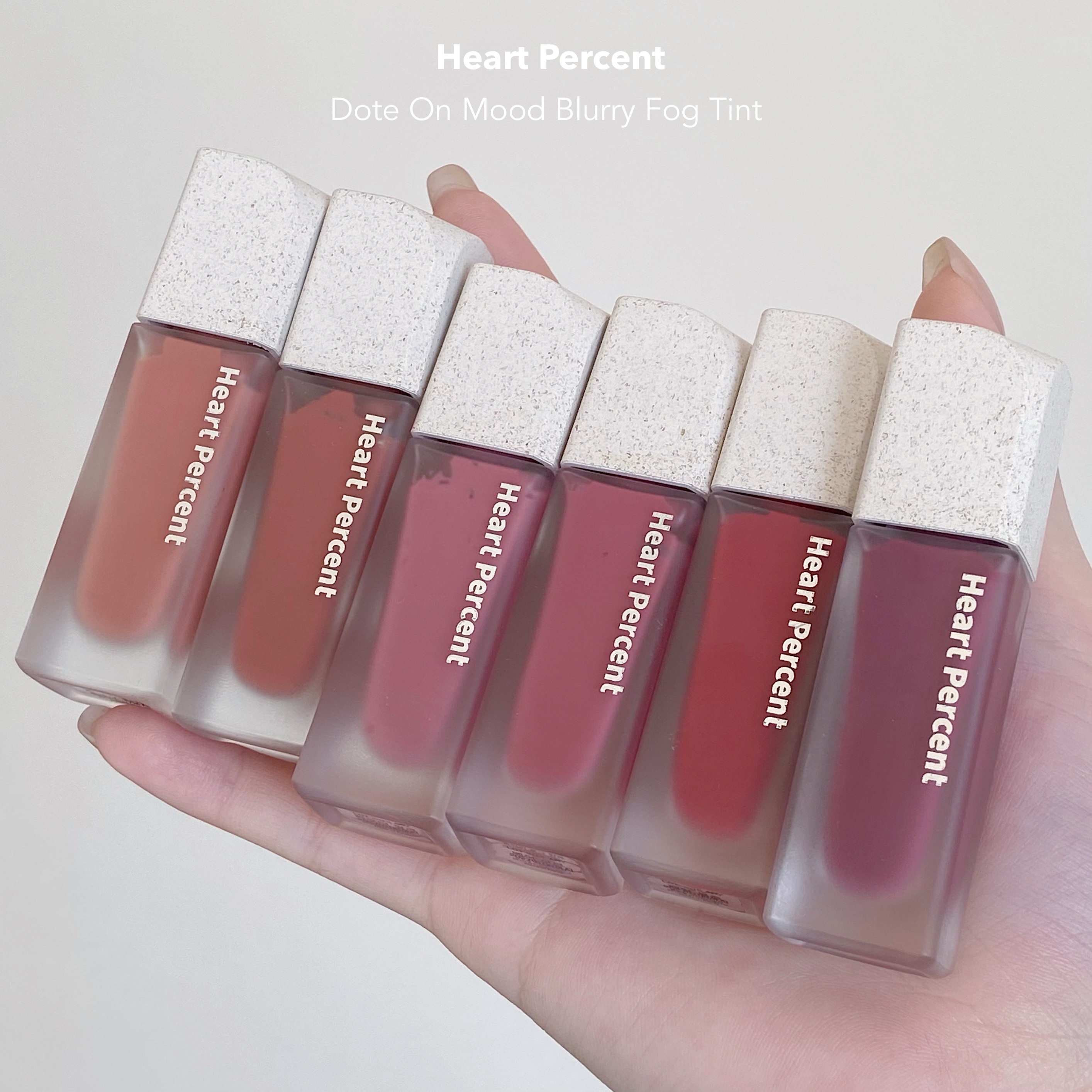 ドットオンムードブラーリーフォグティント/Heart Percent/リップティントを使ったクチコミ（2枚目）