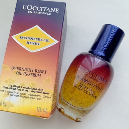 イモーテル オーバーナイトリセットセラム/L'OCCITANE/美容液を使ったクチコミ(2枚目)