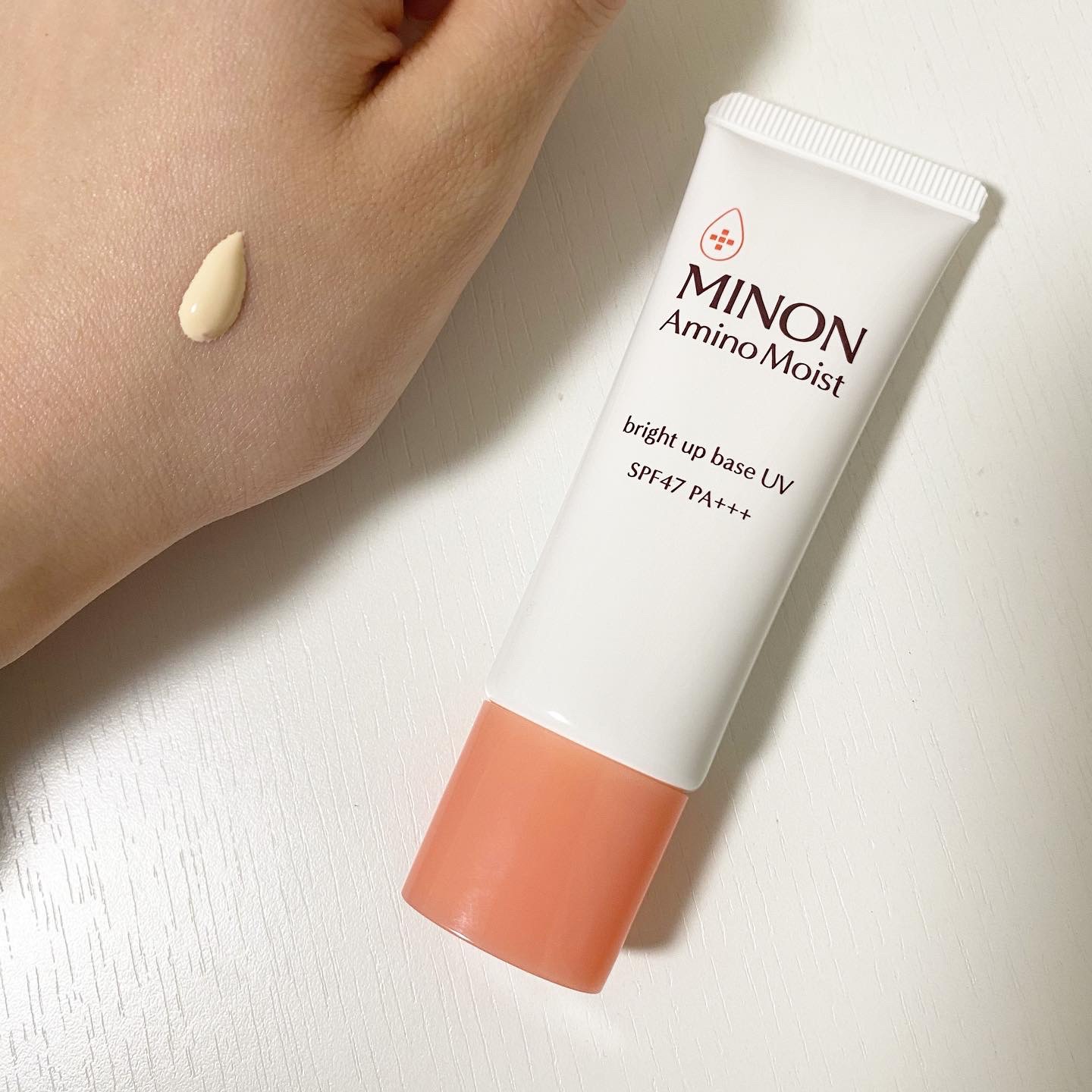 ミノン アミノモイスト ブライトアップベース UV/ミノン/化粧下地を使ったクチコミ（3枚目）