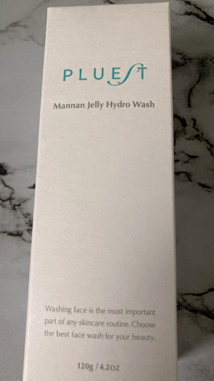 マンナンジェリーハイドロウォッシュ/PLUEST/洗顔料を使ったクチコミ(3枚目)