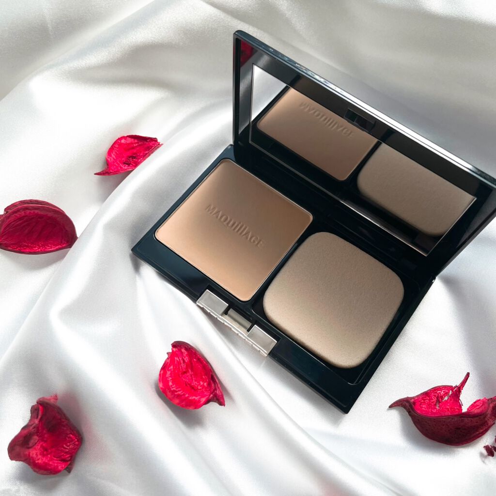 ドラマティックフェイスパウダー/マキアージュ/プレストパウダーを使ったクチコミ（2枚目）