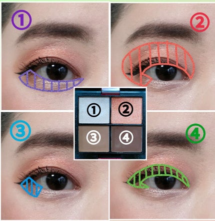 ノーズ&アイブロウパウダー/CEZANNE/パウダーアイブロウを使ったクチコミ(4枚目)