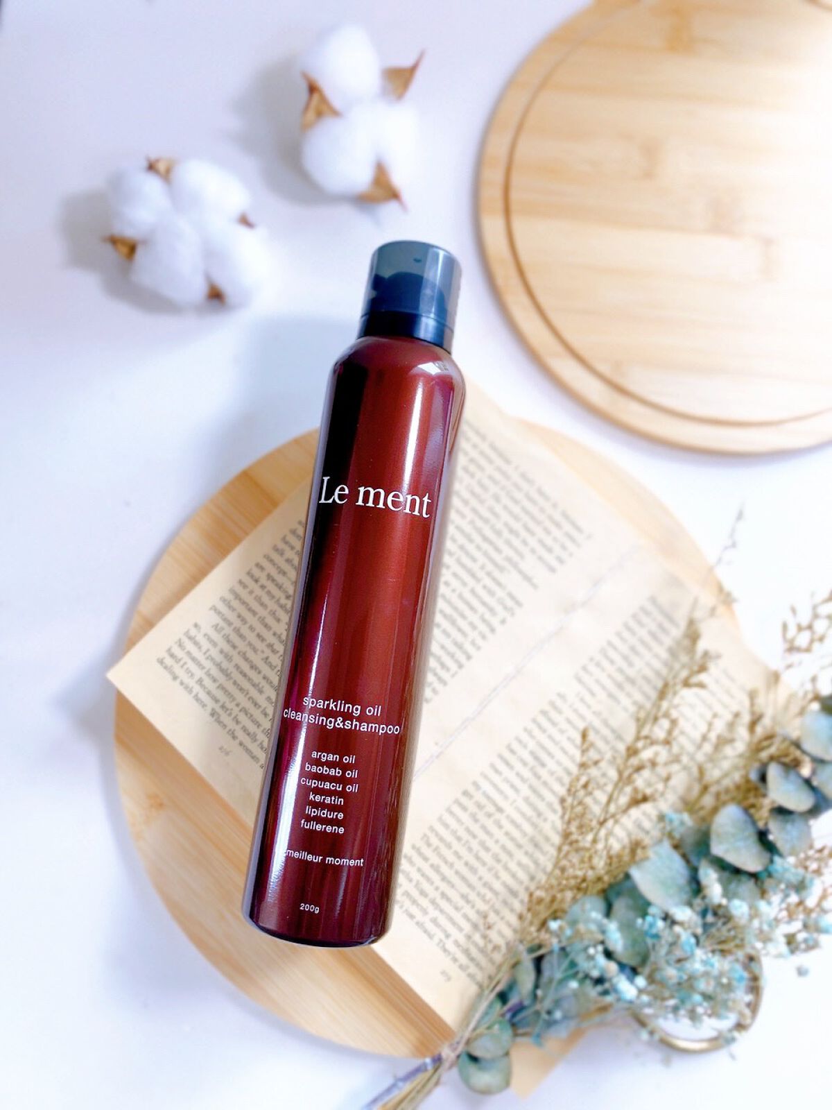 ルメント スパークリングオイル クレンジング&シャンプー｜Le mentの