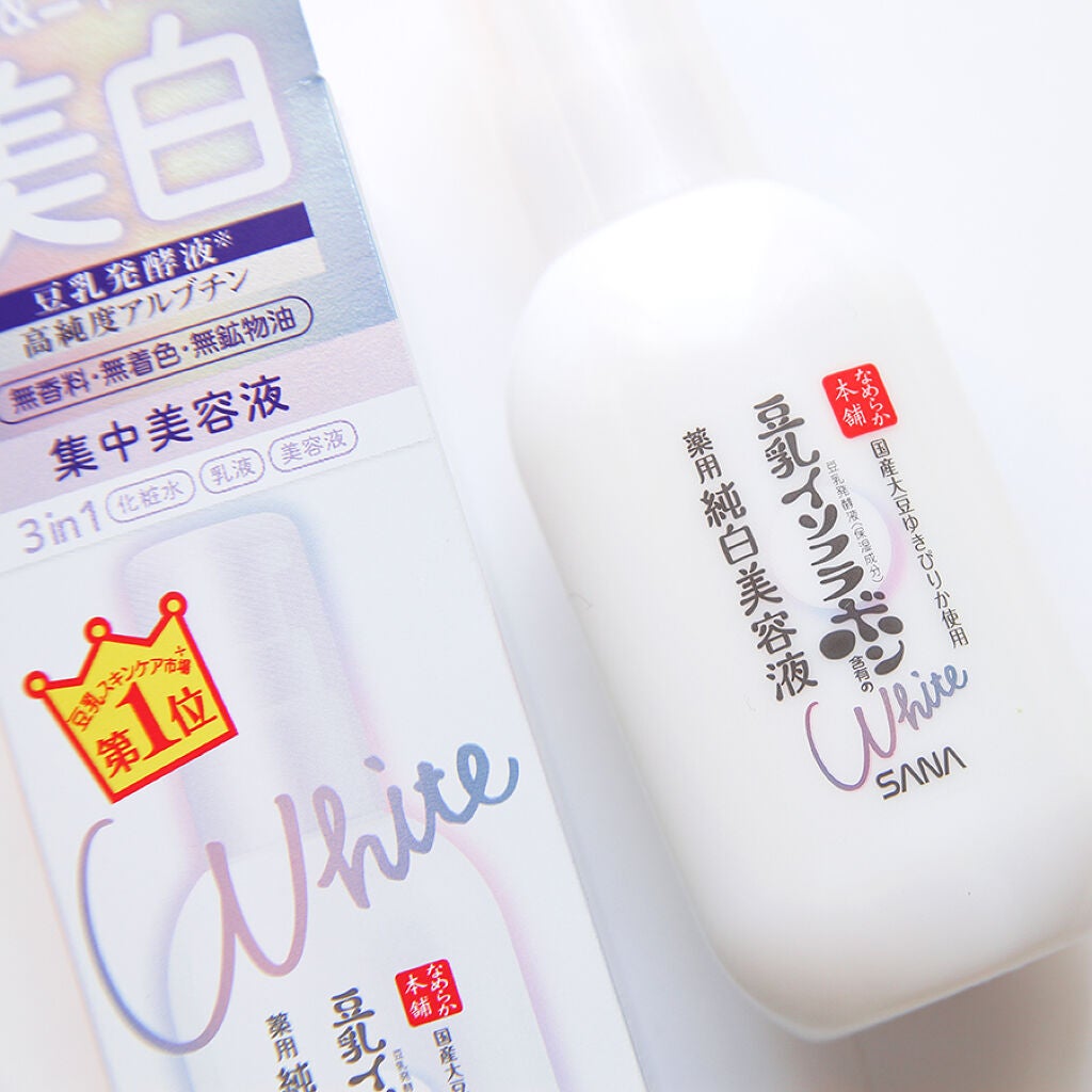 薬用美白美容液/なめらか本舗/美容液を使ったクチコミ(1枚目)