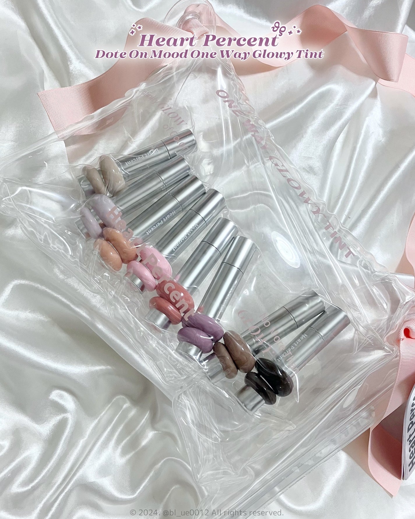 ドットオンムードワンウェイグロイティント/Heart Percent/リップティントを使ったクチコミ(7枚目)