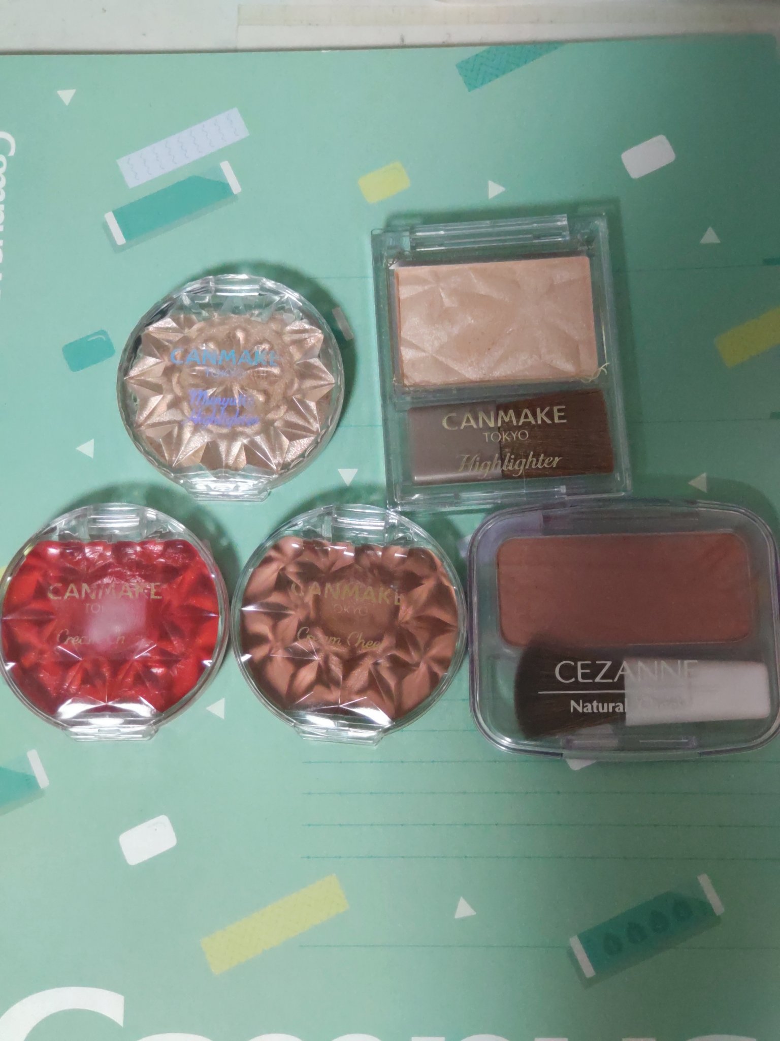 クリームチーク/キャンメイク/ジェル・クリームチークを使ったクチコミ（1枚目）