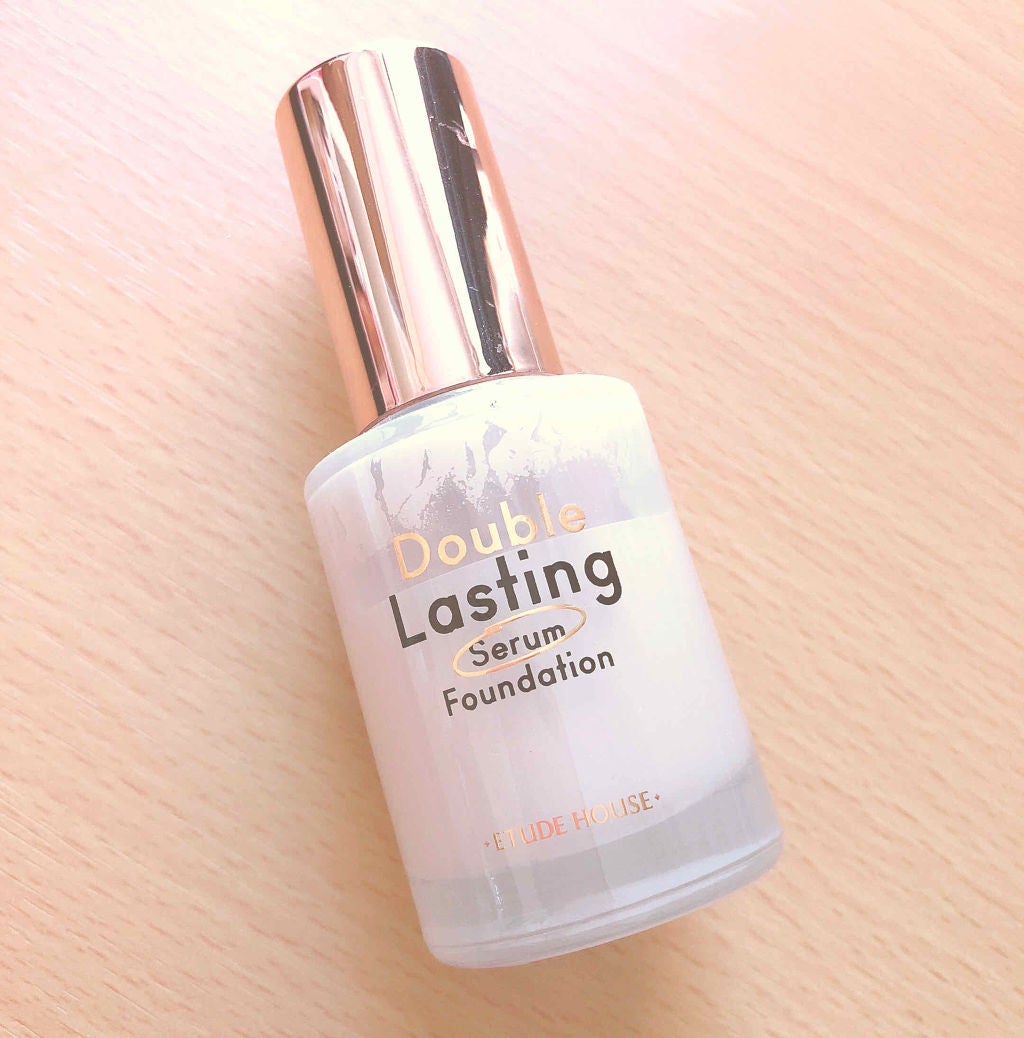 ダブルラスティング セラムファンデーション/ETUDE/リキッドファンデーションを使ったクチコミ(1枚目)