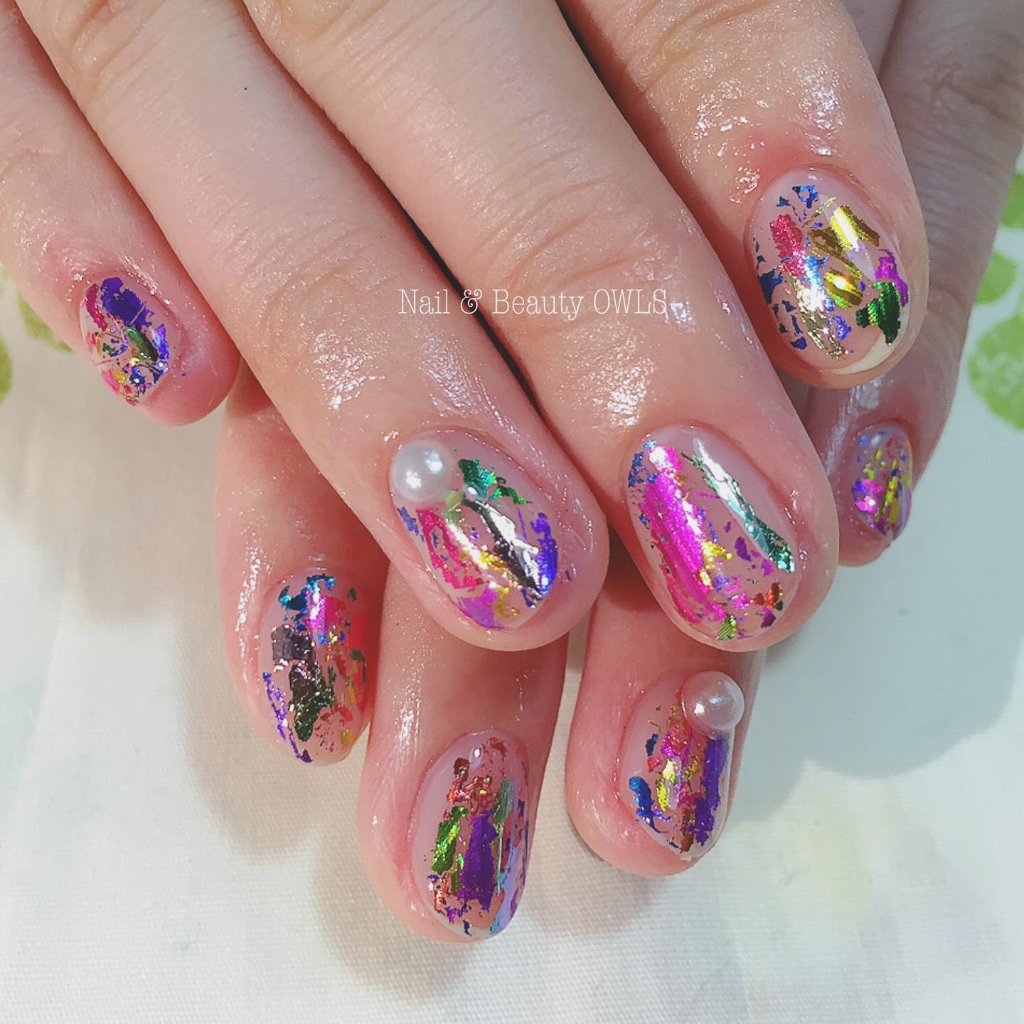 #カラフルネイル,#ワンカラーネイル,#フレンチネイル,#個性的ネイル,#個性派ネイル,#シンプルネイルのネイルデザイン