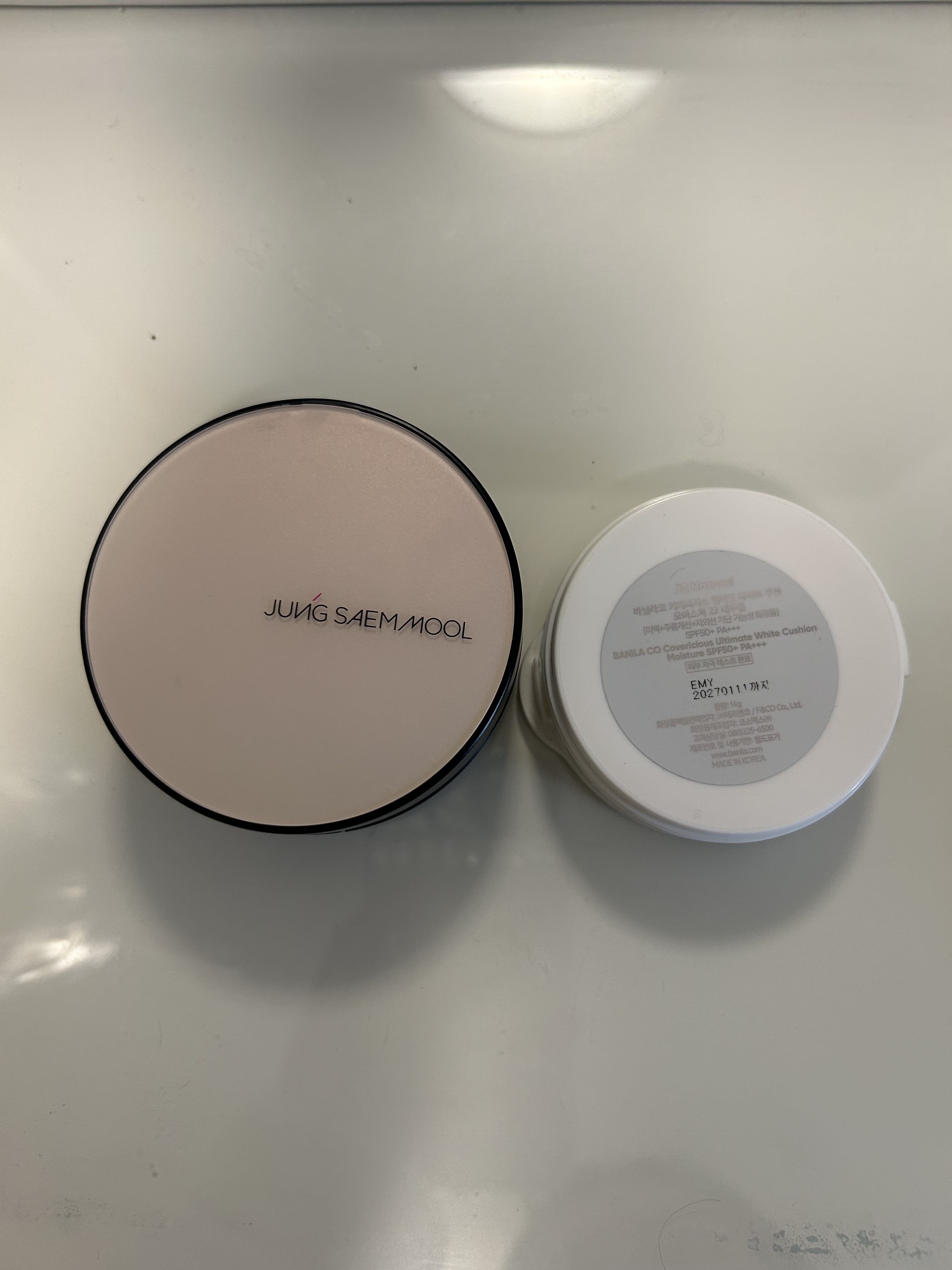 カバーリシャス アルティメット ホワイトクッション モイスチャー 22 ナチュラル/BANILA CO/クッションファンデーションを使ったクチコミ（1枚目）