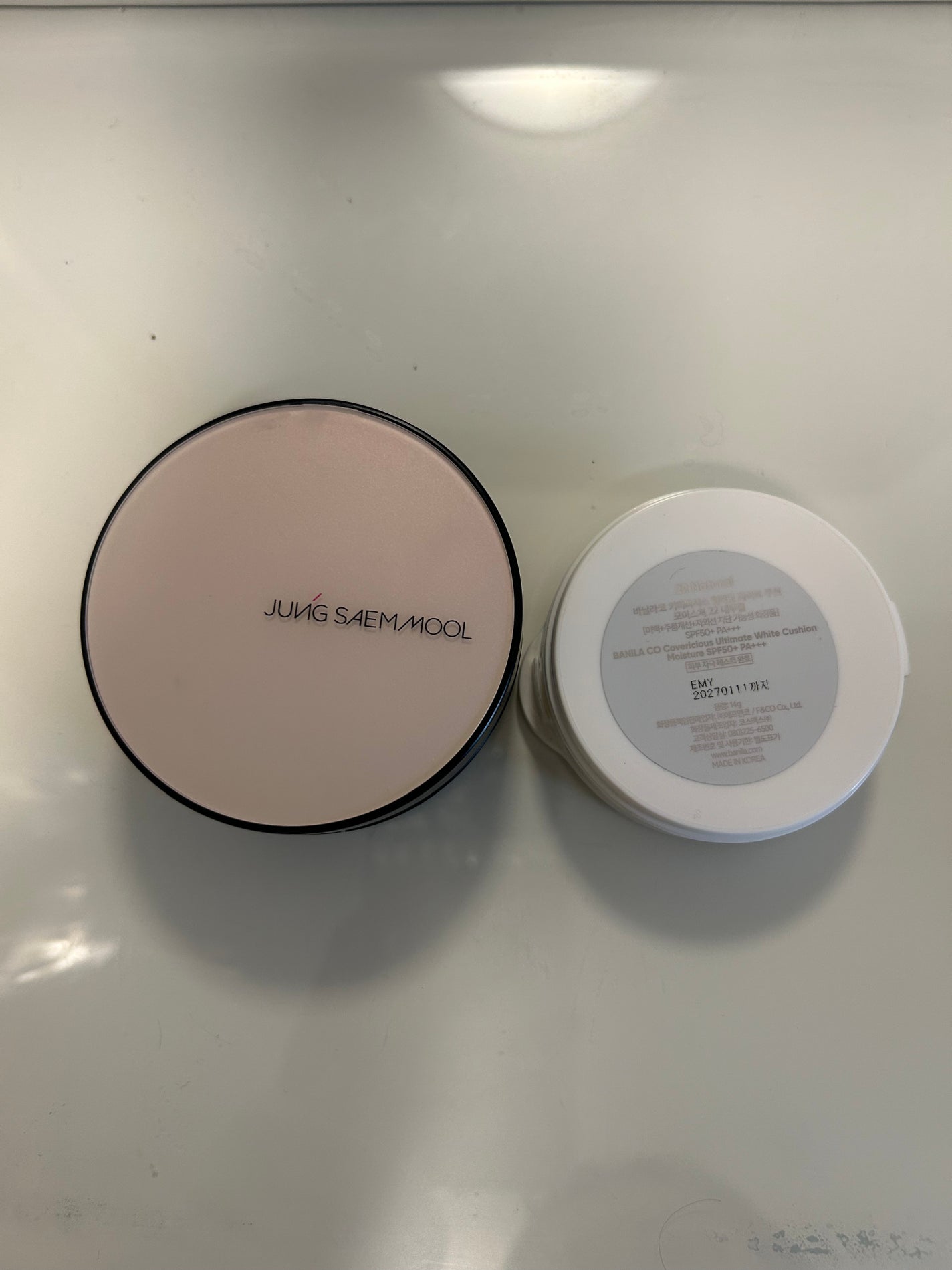 ジョンセンムル スキンヌーダーロングウェアクッション/JUNG SAEM MOOL/クッションファンデーションを使ったクチコミ(1枚目)