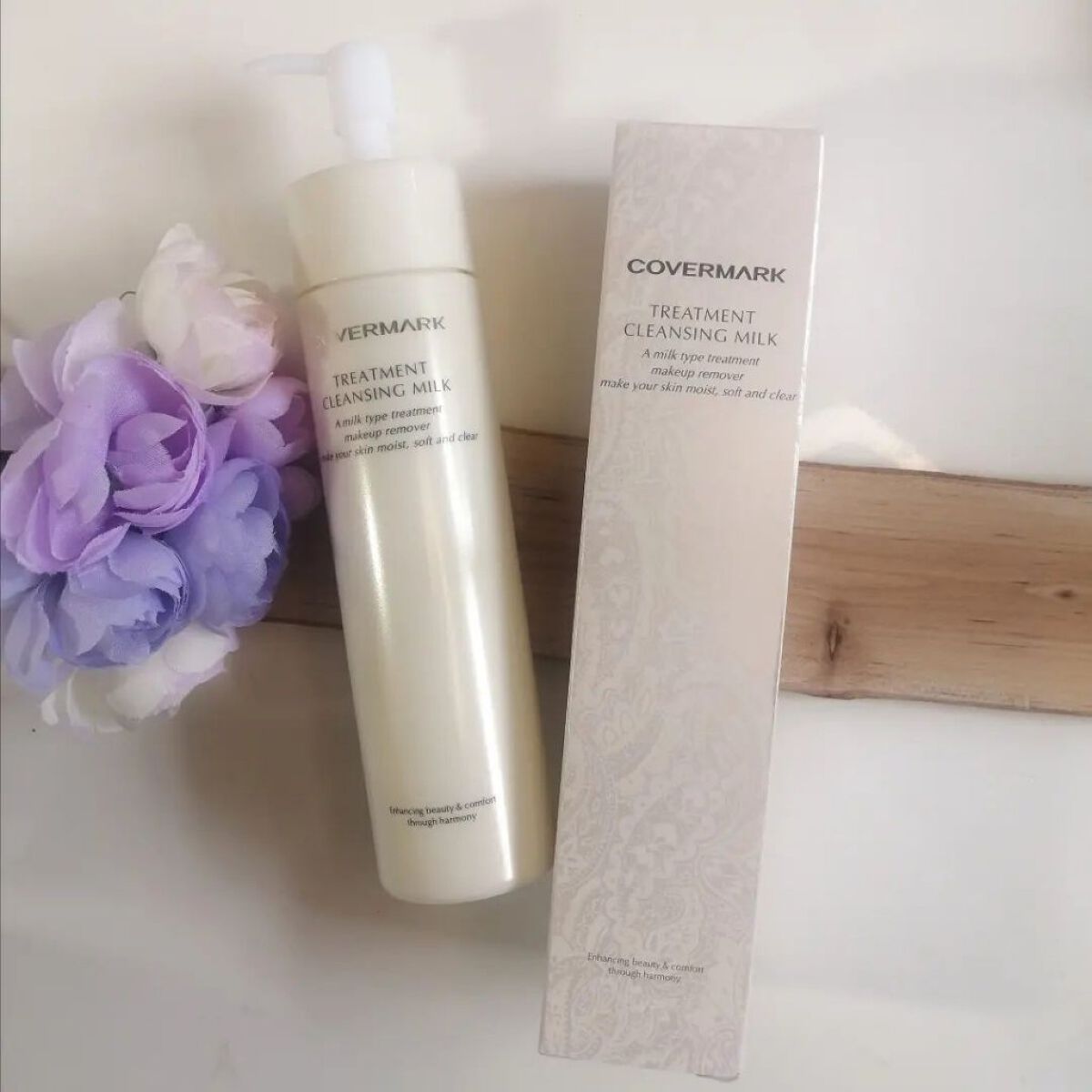 トリートメント クレンジング ミルク/COVERMARK/ミルククレンジングを使ったクチコミ（1枚目）