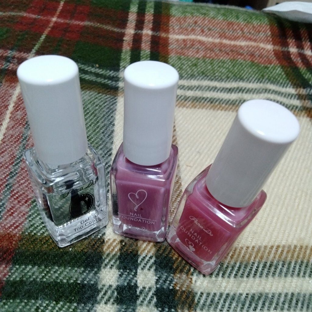 ネイルファンデーション/パラドゥ/マニキュアを使ったクチコミ(2枚目)