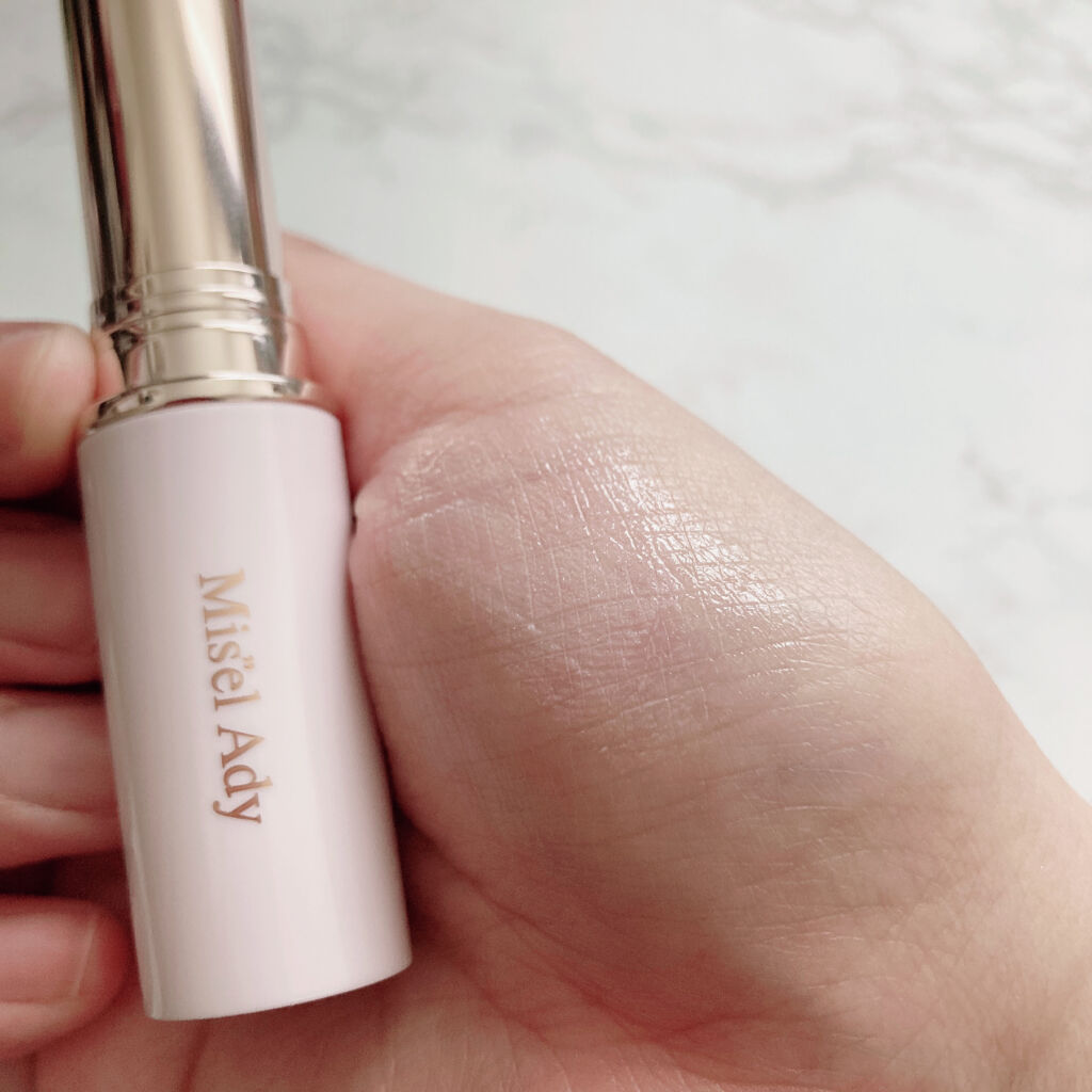 シアーグロウスティック  ハイライト 101ペールラベンダー(限定色)/ミゼルエディ/スティックハイライトを使ったクチコミ（3枚目）