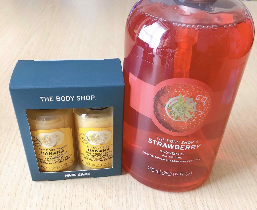 シャワージェル ストロベリー/THE BODY SHOP/ボディソープを使ったクチコミ（2枚目）