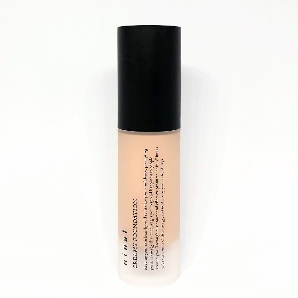 ninal クリーミィファンデーション 102/ninal/クリーム・エマルジョンファンデーションを使ったクチコミ（1枚目）