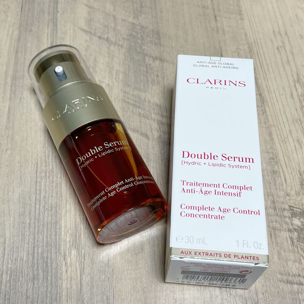 ダブル セーラム EX 30ml/CLARINS/美容液を使ったクチコミ（1枚目）