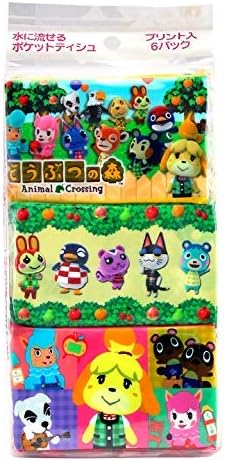 タカラトミー どうぶつの森 キャラクター ミニポケットティッシュ 6個パック