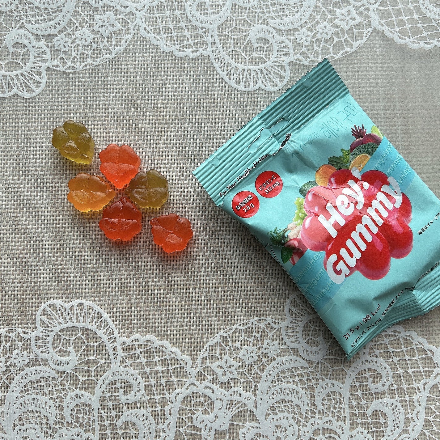 Hey! Gummy ヘイ! グミ/FOODOLOGY/その他を使ったクチコミ(2枚目)