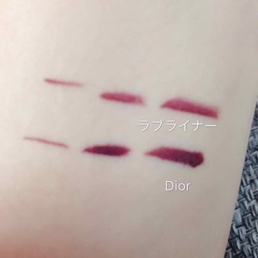 ディオールショウ オンステージ ライナー 876 マット ラスティー/Dior/リキッドアイライナーを使ったクチコミ（3枚目）