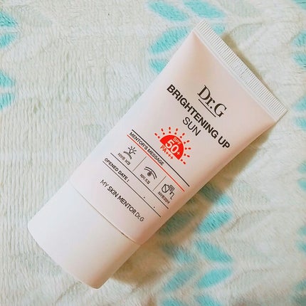 ブライトニングアップサンプラス/Dr.G/日焼け止めクリームを使ったクチコミ(1枚目)