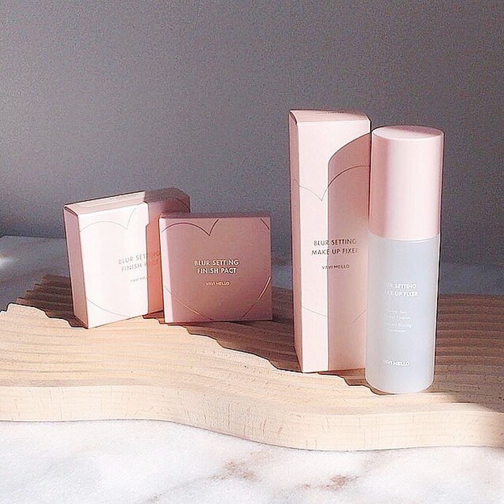 ブラーセッティングメイクアップフィクサー/VAVI MELLO/フィックスミストを使ったクチコミ（1枚目）