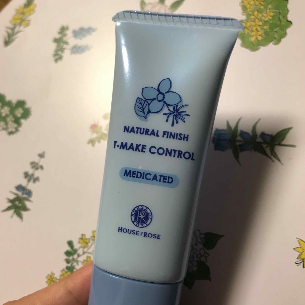 ナチュラル フィニッシュ Ｔ-メイク コントロール m/ハウス オブ ローゼ/化粧下地を使ったクチコミ（1枚目）