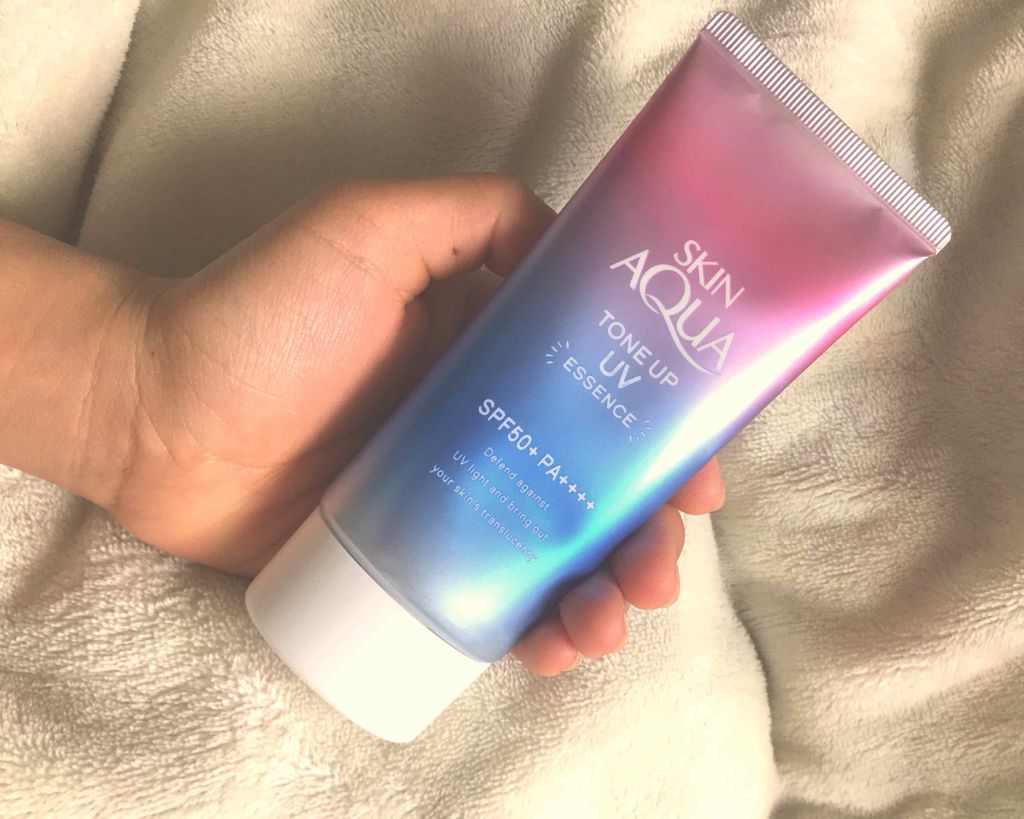 スキンアクア トーンアップUVエッセンス/スキンアクア/日焼け止めクリームを使ったクチコミ(1枚目)