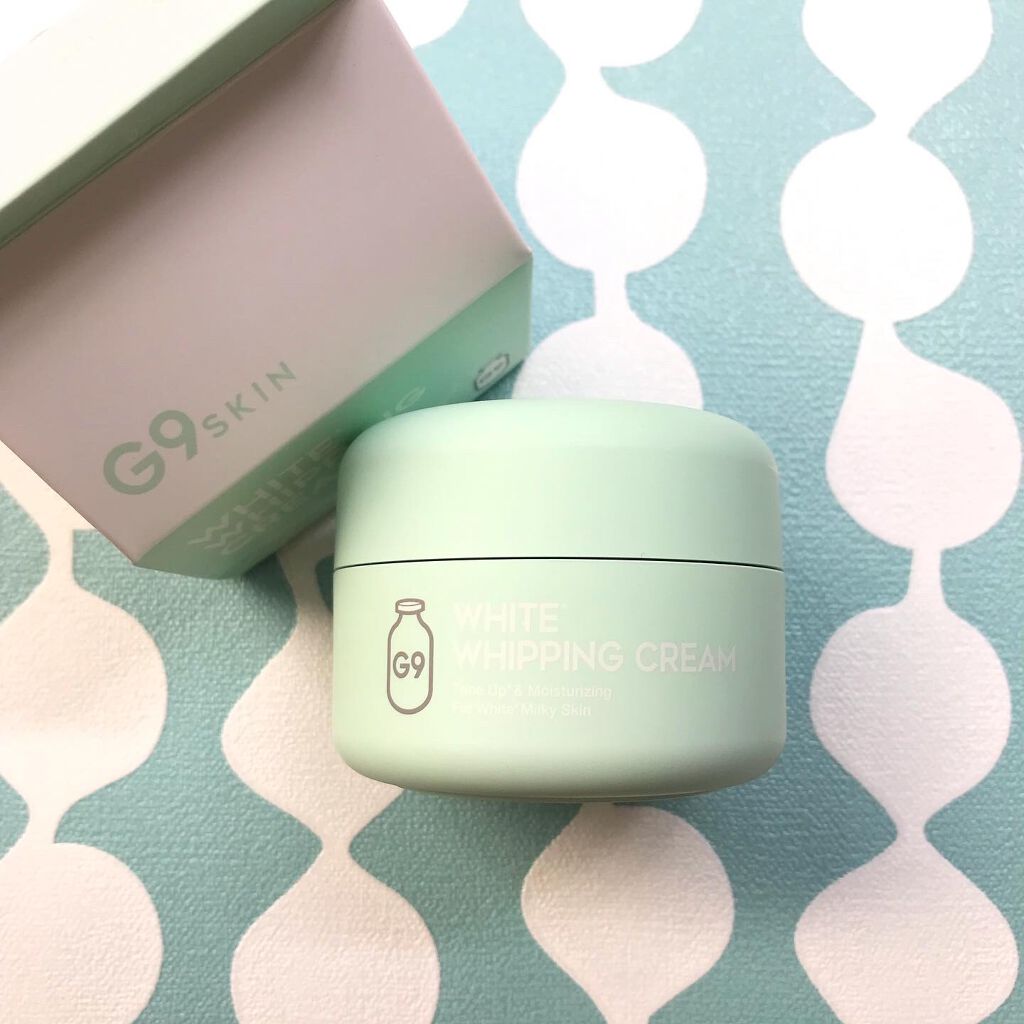 WHITE WHIPPING CREAM(ウユクリーム)/G9SKIN/化粧下地を使ったクチコミ(2枚目)