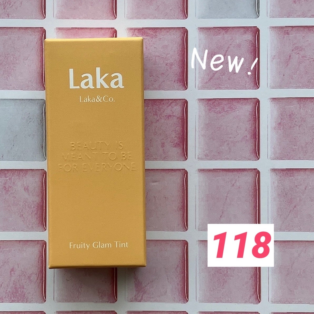 フルーティーグラムティント/Laka/リップティントを使ったクチコミ(2枚目)