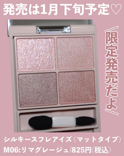 シルキースフレアイズ(マットタイプ)/キャンメイク/アイシャドウパレットを使ったクチコミ(9枚目)